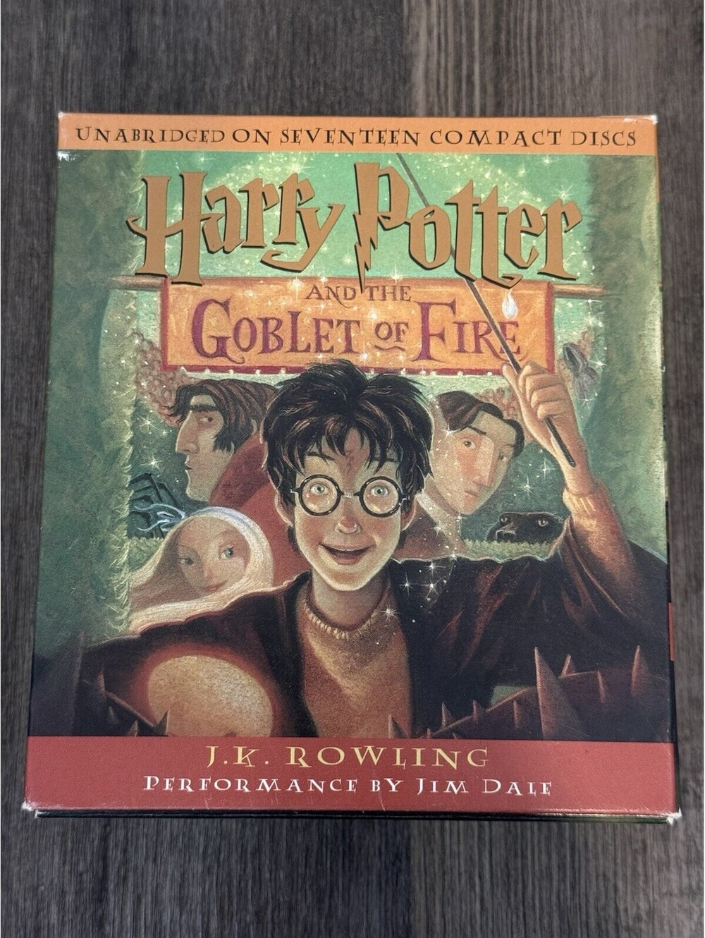 Harry Potter and the Goblet of Fire Unabridged Audiobook 17 CD Box Set